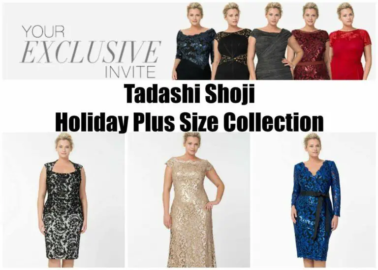 Tadashi Shoji 2013 Plus Size Holiday Collection
