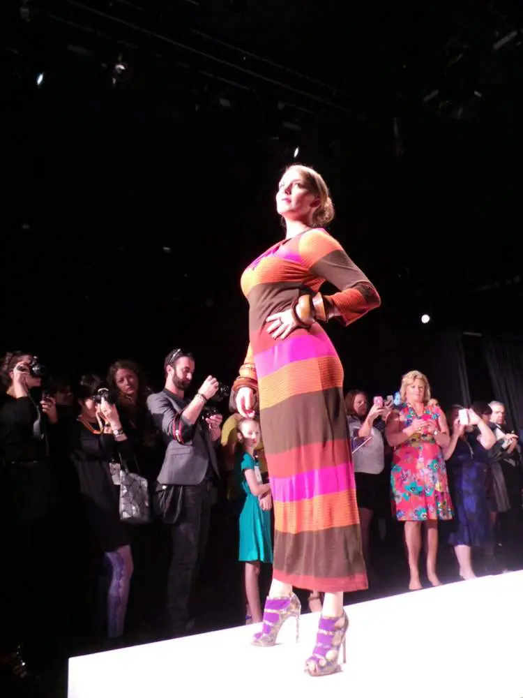 First Plus SIze Designer at Mercedes Benz Fashion Week- Cabiria