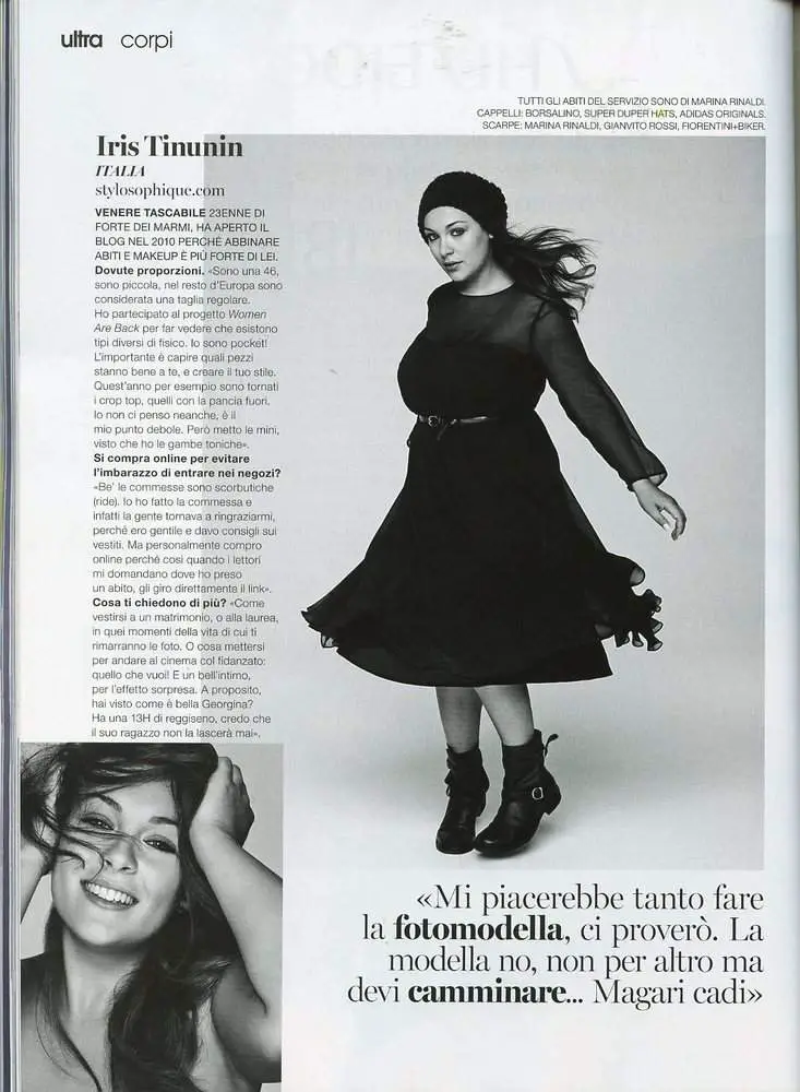 Marie Claire Italia Plus Size Editorial