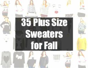 35 Plus Size Sweaters for fall