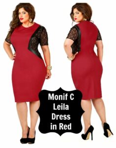 Monif C Leila Dress in Red