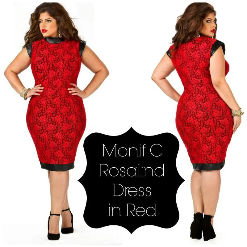 Monif C Rosalind Dress in Red