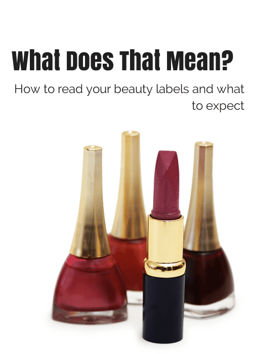 How to read beauty and makeup labels- The Curvy Fashionista
