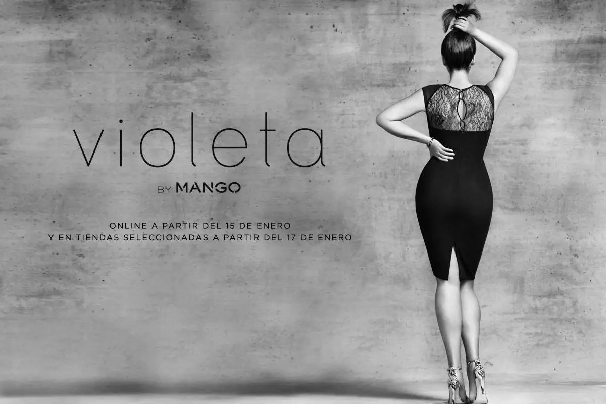 Mango violeta outlet dresses