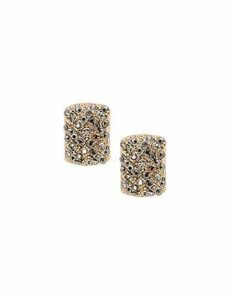 Rectangular Stone Post Earrings by Lane Bryant on the Curvy Fashionista