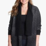 sejour-shawl-collar-open-cardigan-Plus Size Cardigans on The Curvy Fashionista