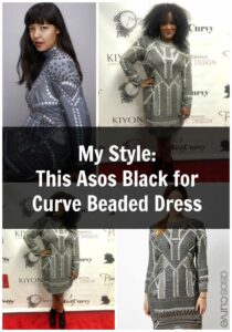 ASOS Curve Black Label Dress on The Curvy Fashionista