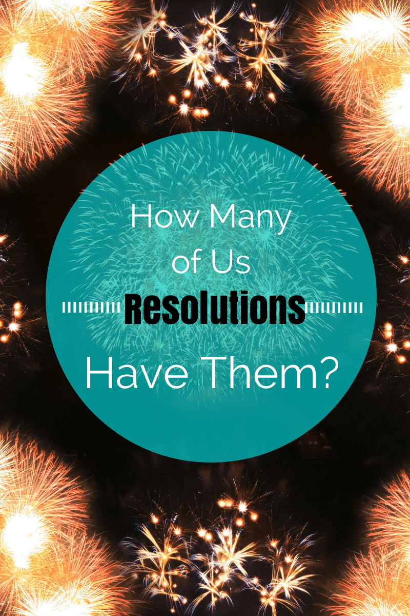 Resolutions- How many of us have them