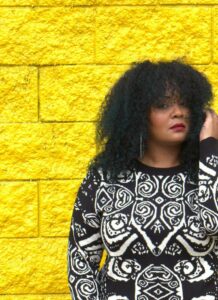 Marie Denee- My Style in the Asos Curve Knit Skirt Set on The Curvy Fashionista