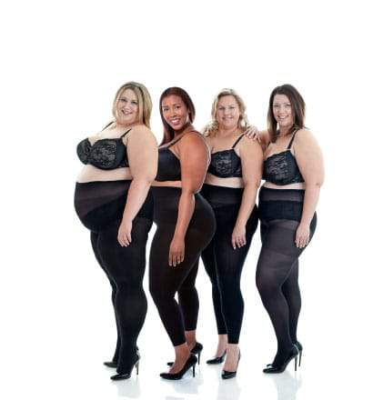 Sonsee Woman- A New Plus Size Tights Player In Town on The Curvy Fashionista