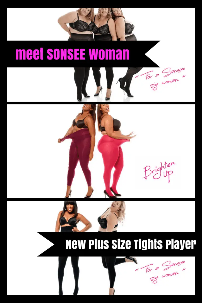 Sonsee Woman- A New Plus Size Tights Player In Town on The Curvy Fashionista