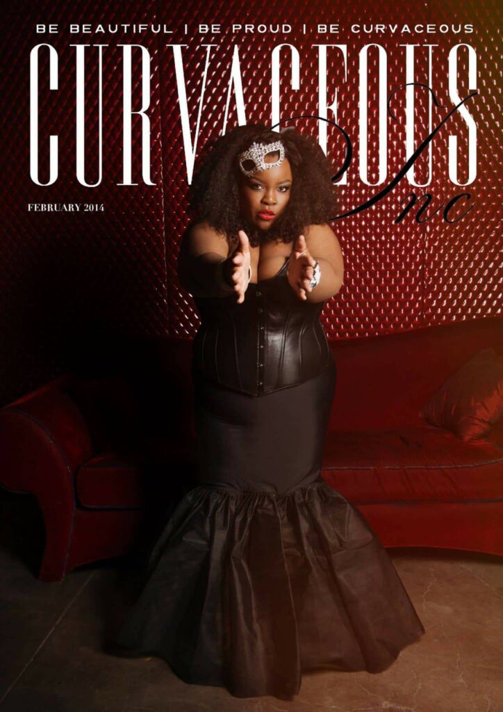 Chenese Lewis for Curvaceous Inc February Cover