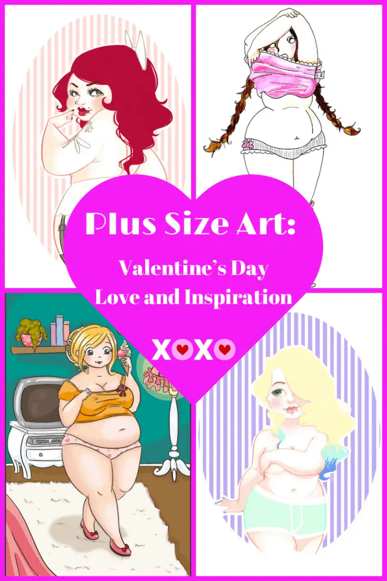 Plus Size Art: Valentine’s Day Love and Inspiration