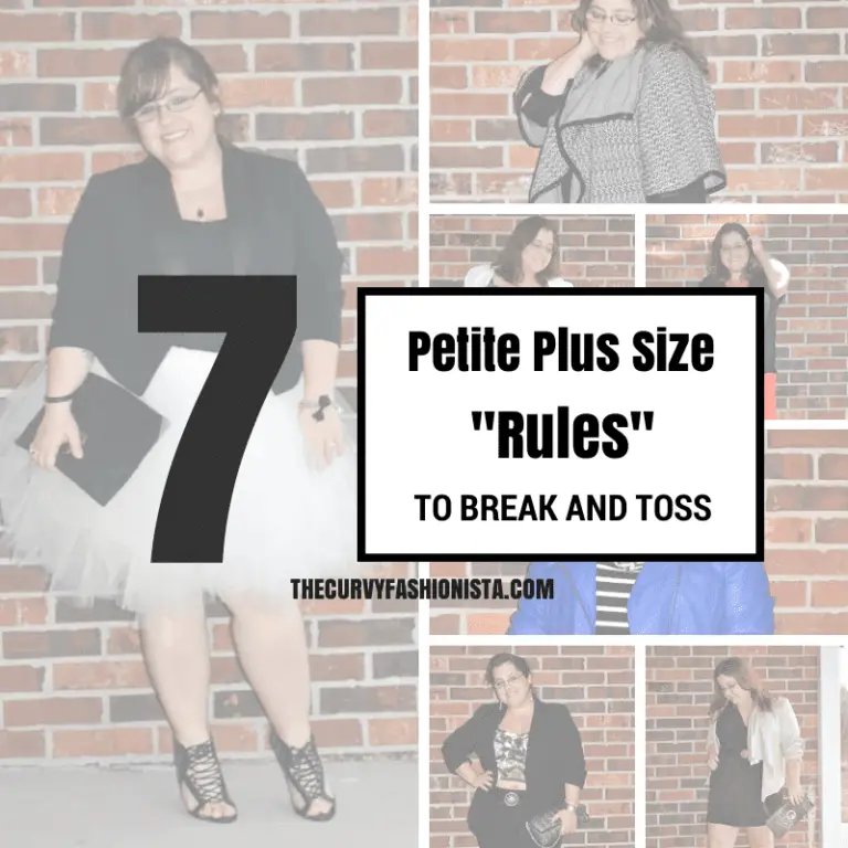 7 Petite Plus Fashion Rules to Break NOW