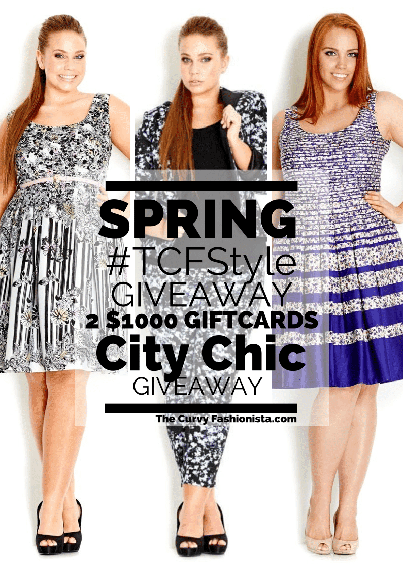 It is a Spring #TCFStyle Giveaway with City Chic
