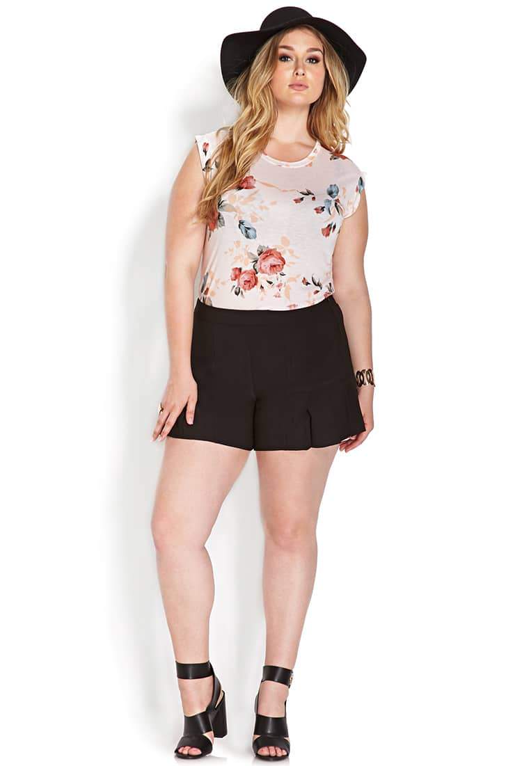 Would You, Could You? These Forever 21 Plus Size Pleated Shorts