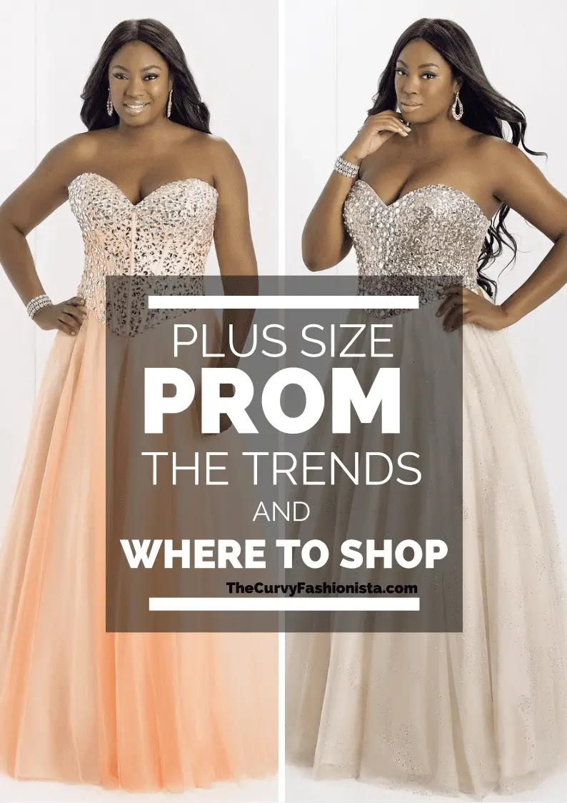 Plus size prom outlet dress shops