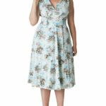 Cabiria Francesca Dress at Madison Plus Select- Plus Size Floral Dresses on The Curvy Fashionista