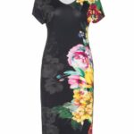 Verpass Jersey Shirt With Allover Print at Navabi- Plus Size Floral Dresses on The Curvy Fashionista