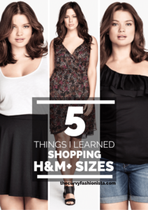 shopping h&m plus sizes