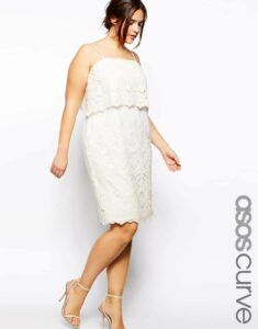 Asos Cami Dress With Lace