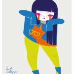 Plus Size Art: Cherry from Studio Killers OOTD- Monday