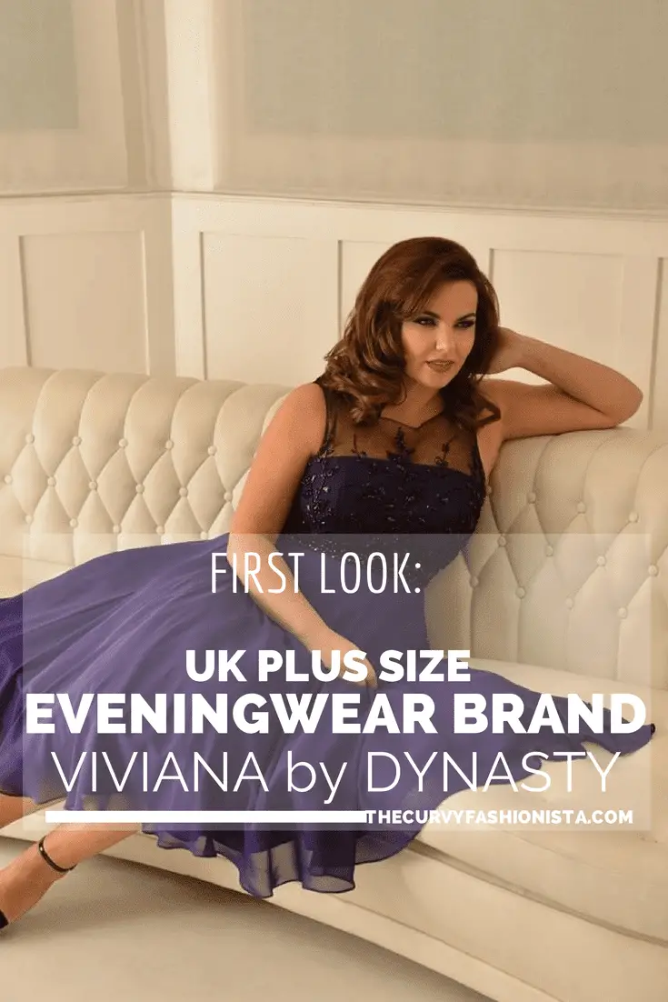 First Look at UK Plus Size Eveningwear Brand: Viviana