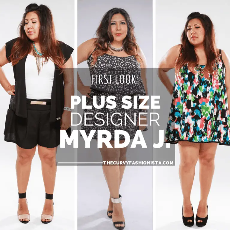 First look at Plus Size Designer: Myrda J Designer Apparel