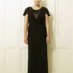 Charlotta's Black Plus Size Long Dress by Viviana