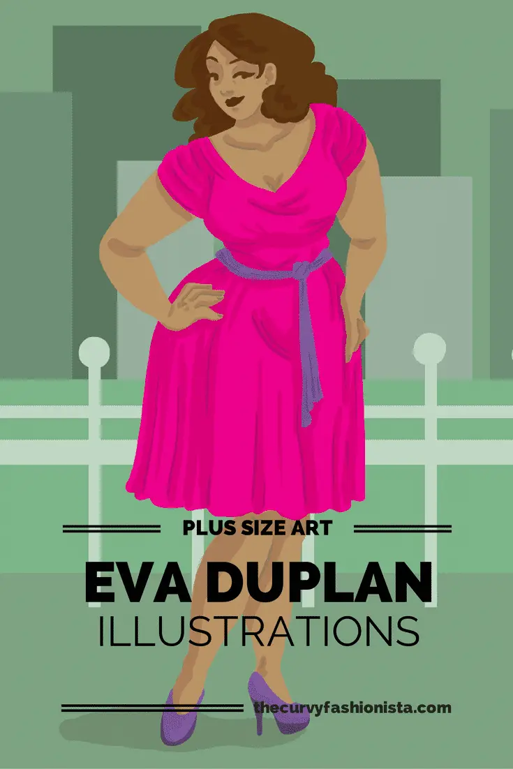 Plus Size Art Eva Duplan Illustrations