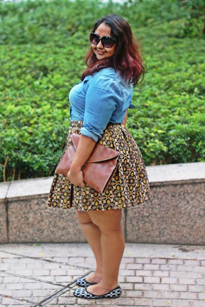 Plus size blogger spotlight- aarti from Curves Become Her
