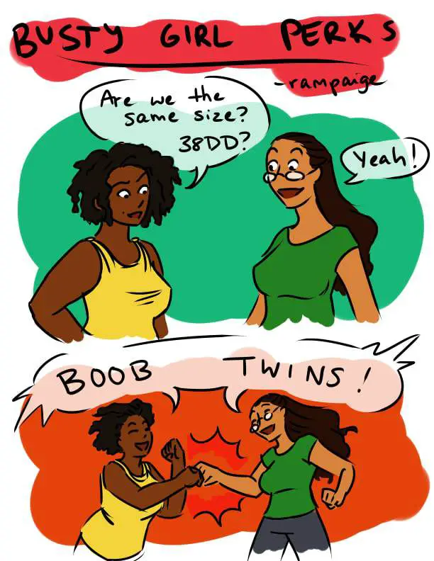 Art Spotlight: Busty Girl Comics on The Curvy Fashionista #TCFStyle