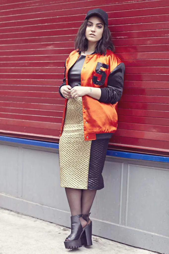 Nadia Aboulhosn Serves Fall Fashion for Boohoo Plus