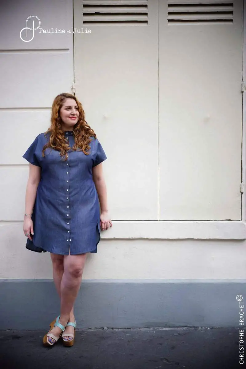 Plus size woman clothing in Paris, France