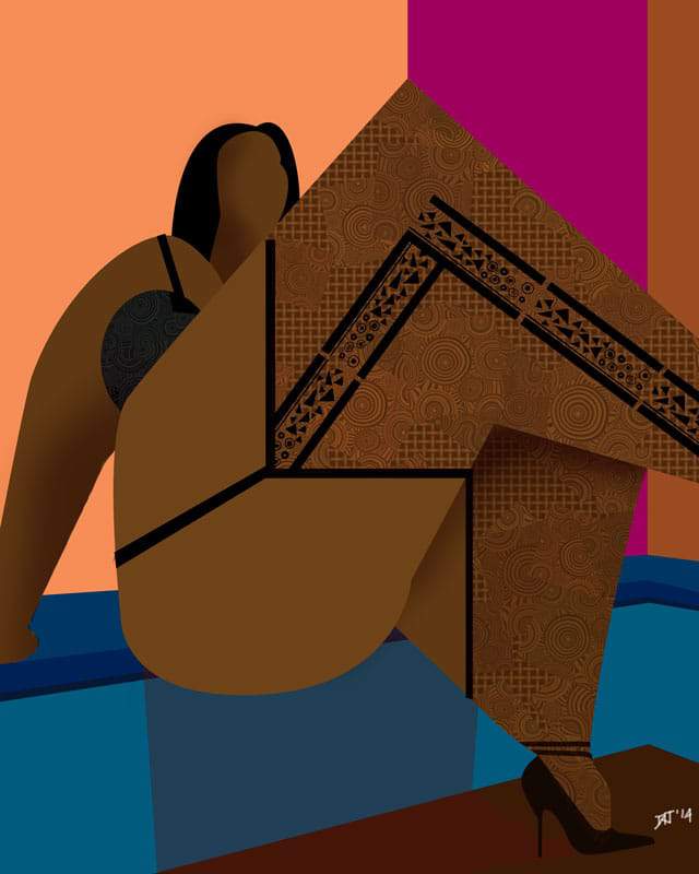 Plus Size Artist Spotlight: David “Moko Jumbie” James