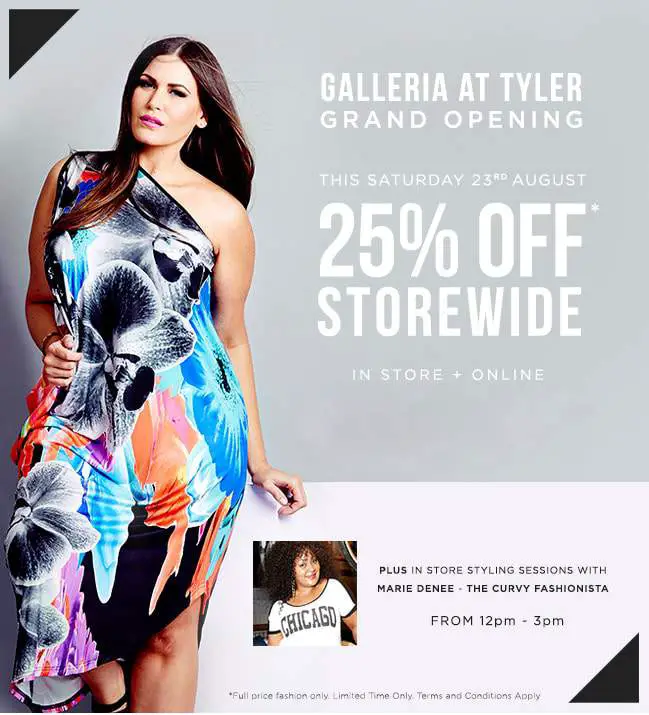 Join me THIS SATURDAY at the Galleria at Tyler City Chic Grand Opening