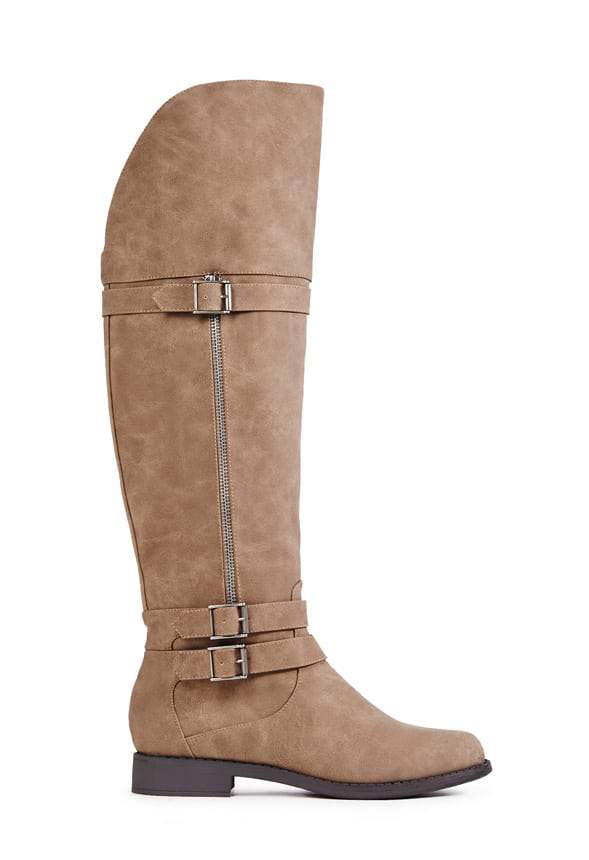 AYSLING WIDE CALF BOOT by Just Fab