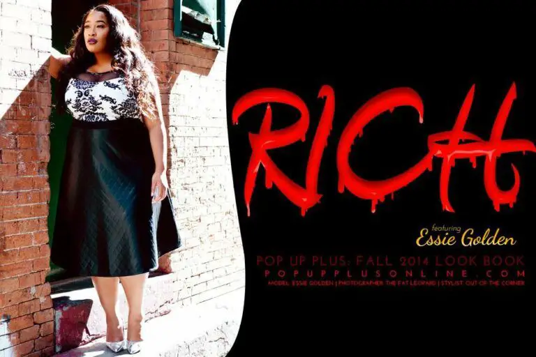 POP UP PLUS Debuts RICH LIFE Fall Look Book w Essie Golden