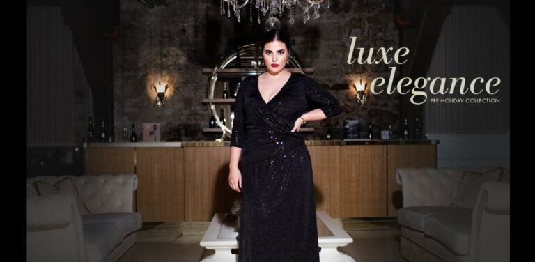Plus Size Designer Igigi Pre Holiday Collection- Luxe Elegance