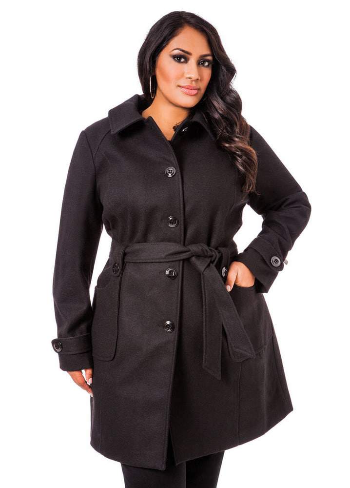 10 Perfectly Polished Plus Size Coats Under $150