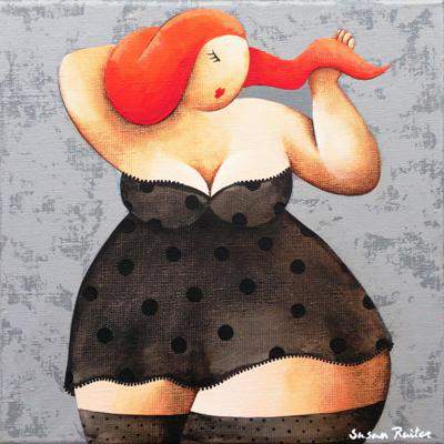 Plus Size Art: Susan Ruiter Paintings 