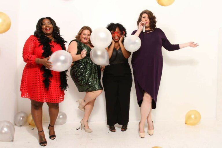 Plus Size Holiday Dress Style with Rent The Runway