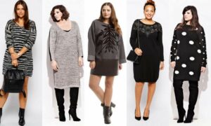 Plus SIze Sweater Dresses on The Curvy Fashionista
