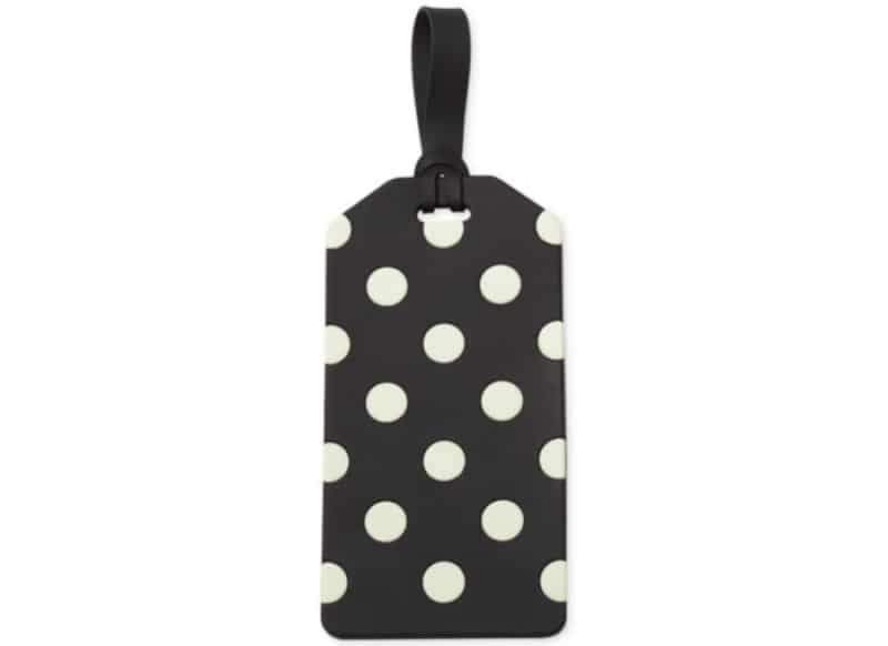 kate spade luggage tag