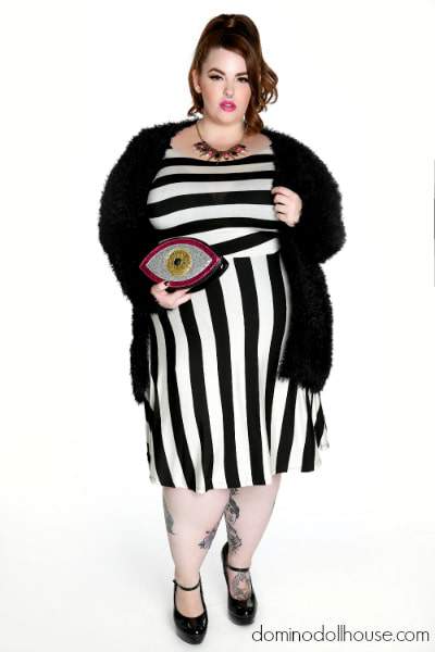 Domino Dollhouse Vintage Valentine Featuring Tess Holliday