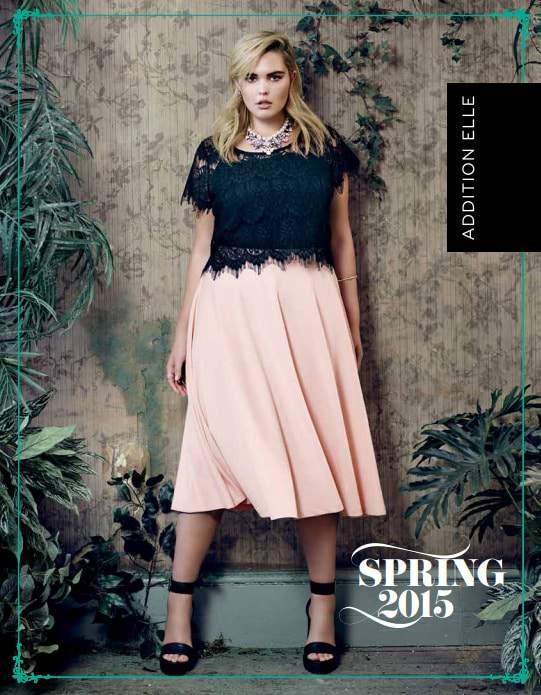 Plus Size Retailer Addition Elle Spring 2015