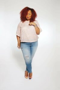 AVA + VIV Denim Jegging on TheCurvyFashionista.com