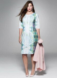 Cut for Evans Digital Print Dress