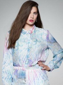 Cut for Evans Digital Print Top