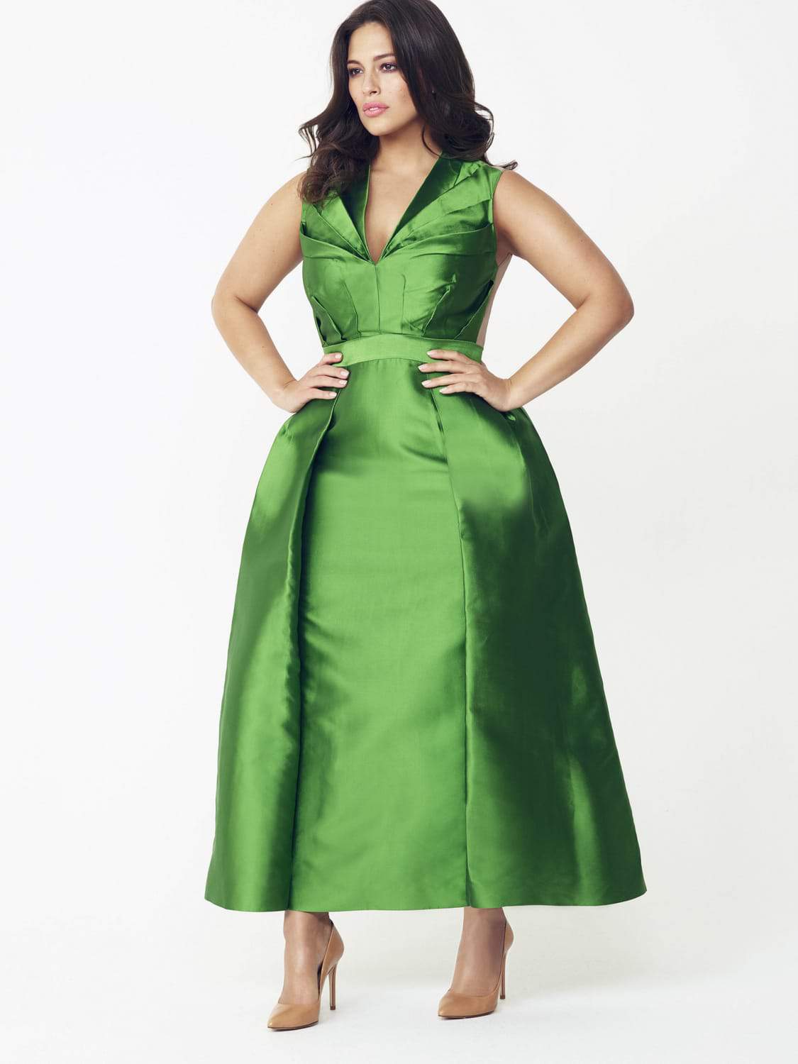 Giles Deacon Dress by Evans on TheCurvyFashionista.com